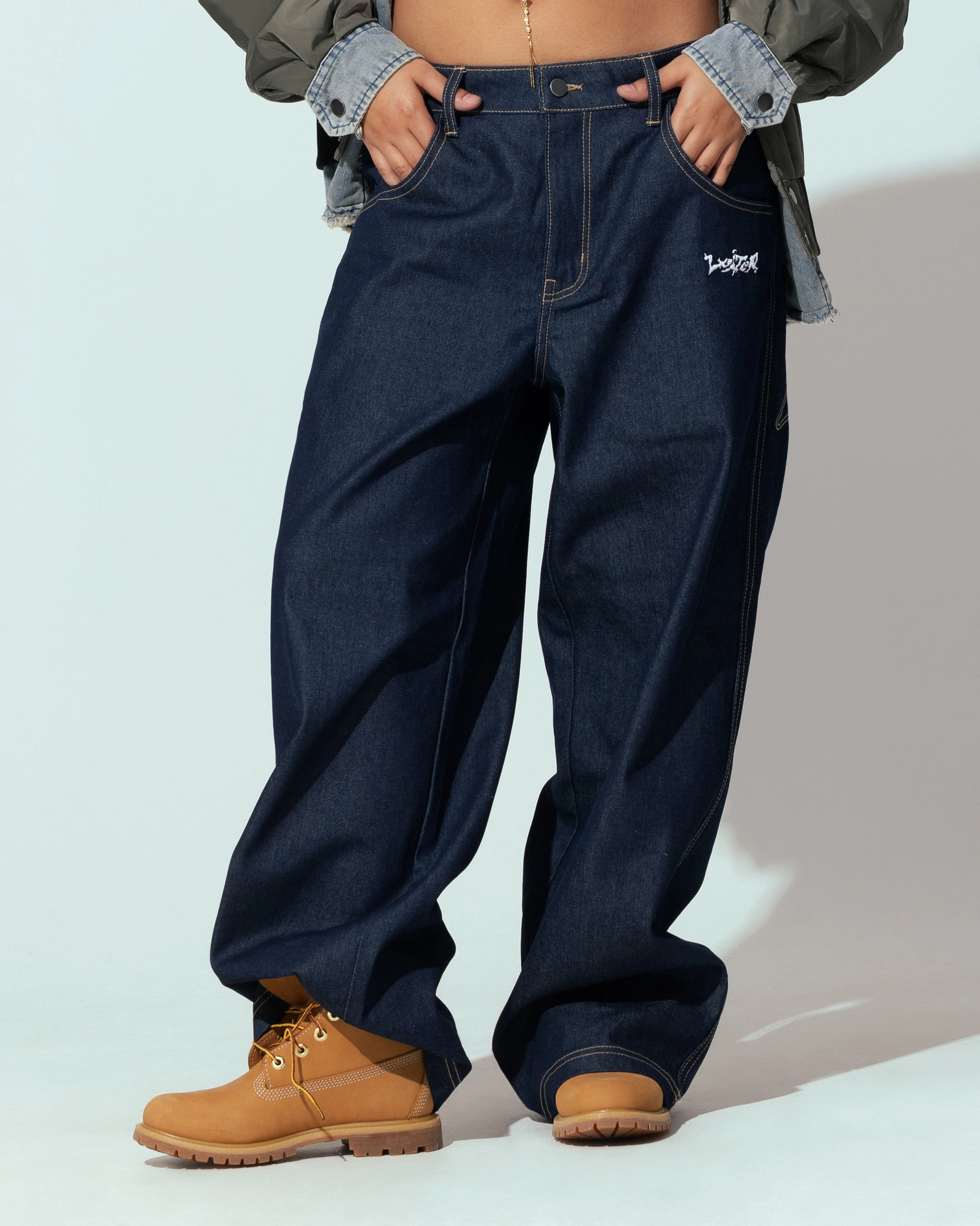 Loiter Star Born Jeans Raw Indigo Daily Style Spring Mood Outdoor Enthusiast Formal