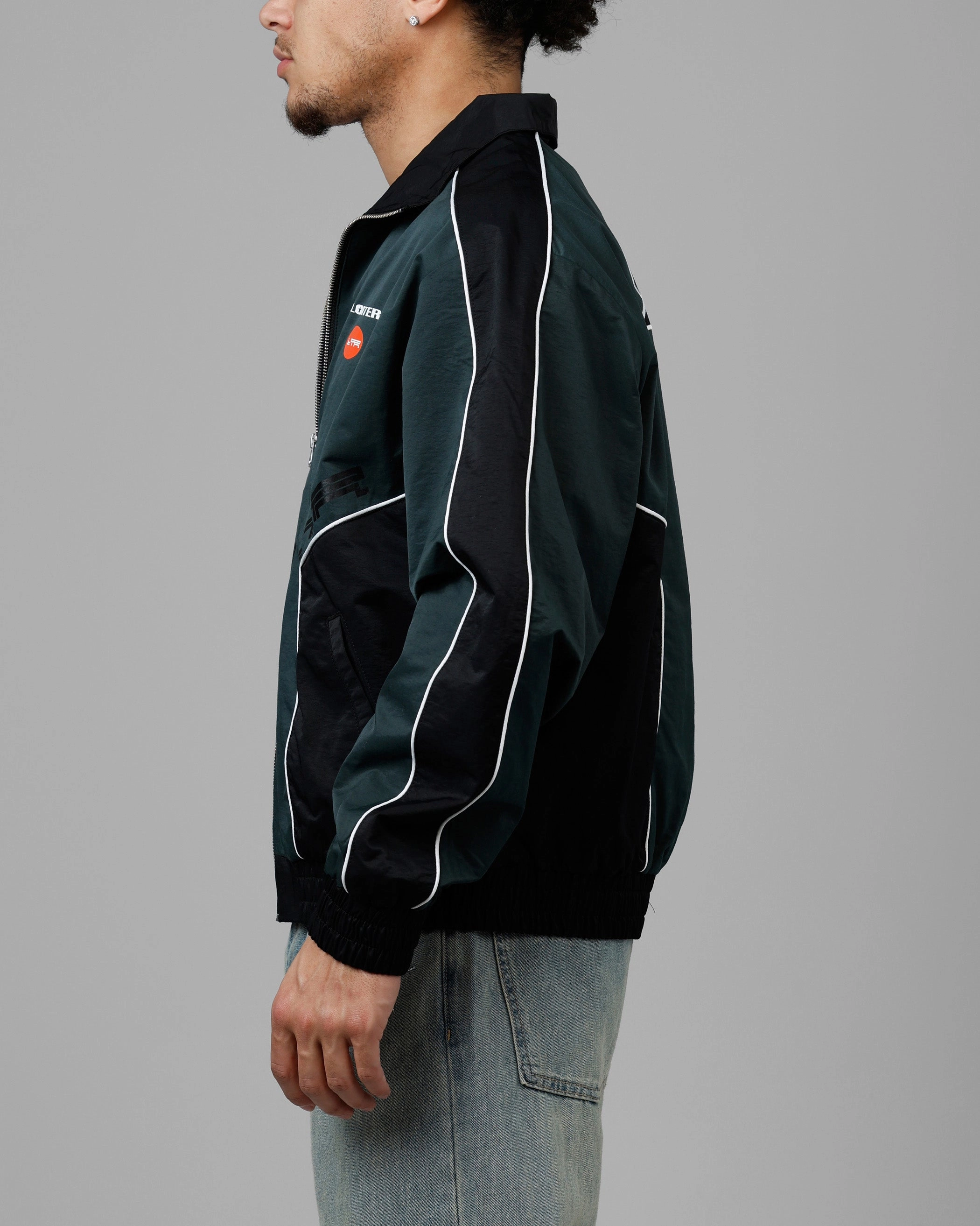 Blueprint Benefit Loiter Tactical Track Jacket Khaki