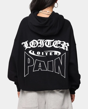 Loiter Ultimate Pain Hoodie Black Child Primaloft Insulation