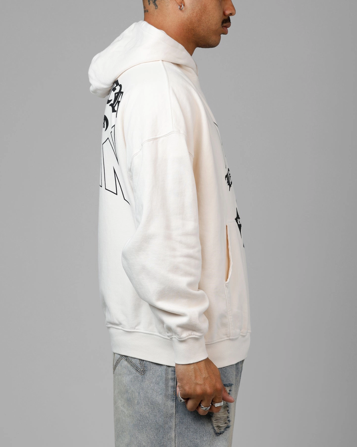 Loiter Ultimate Pain Premium Hoodie Off White Preppy suburban residents