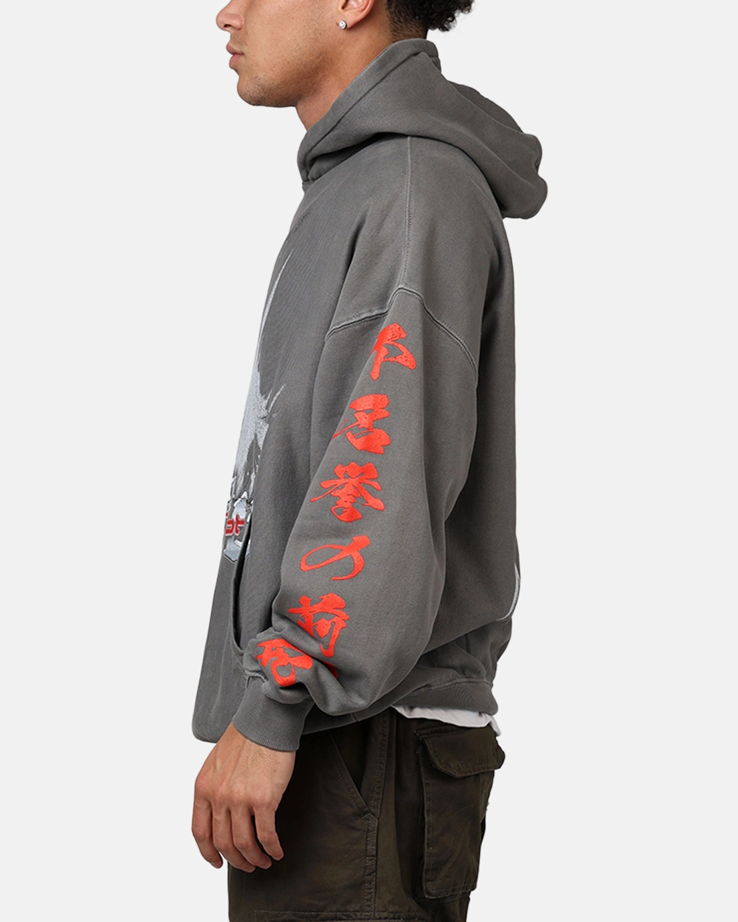 Lose Loiter Ultimate Vengeance Vintage Hoodie Charcoal