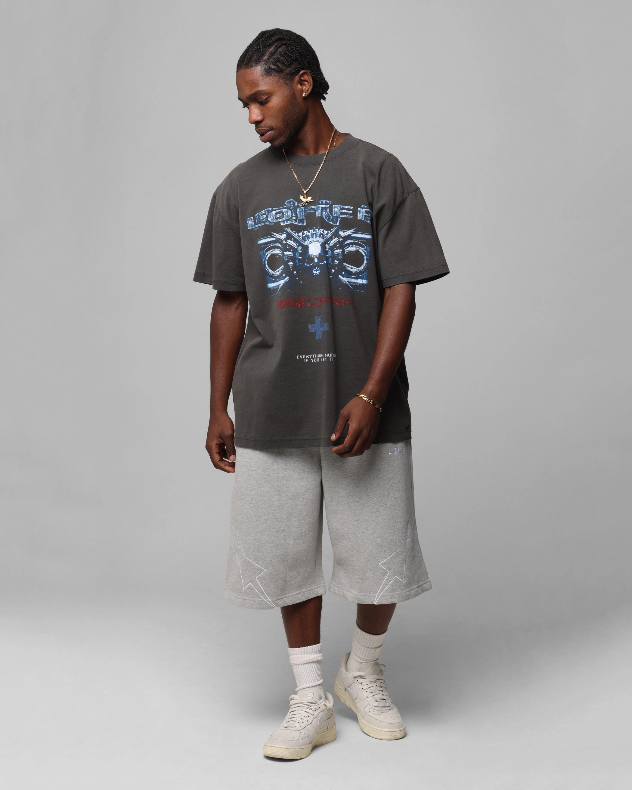 Loiter Void Vintage T-Shirt Black Wash AllDay Comfort