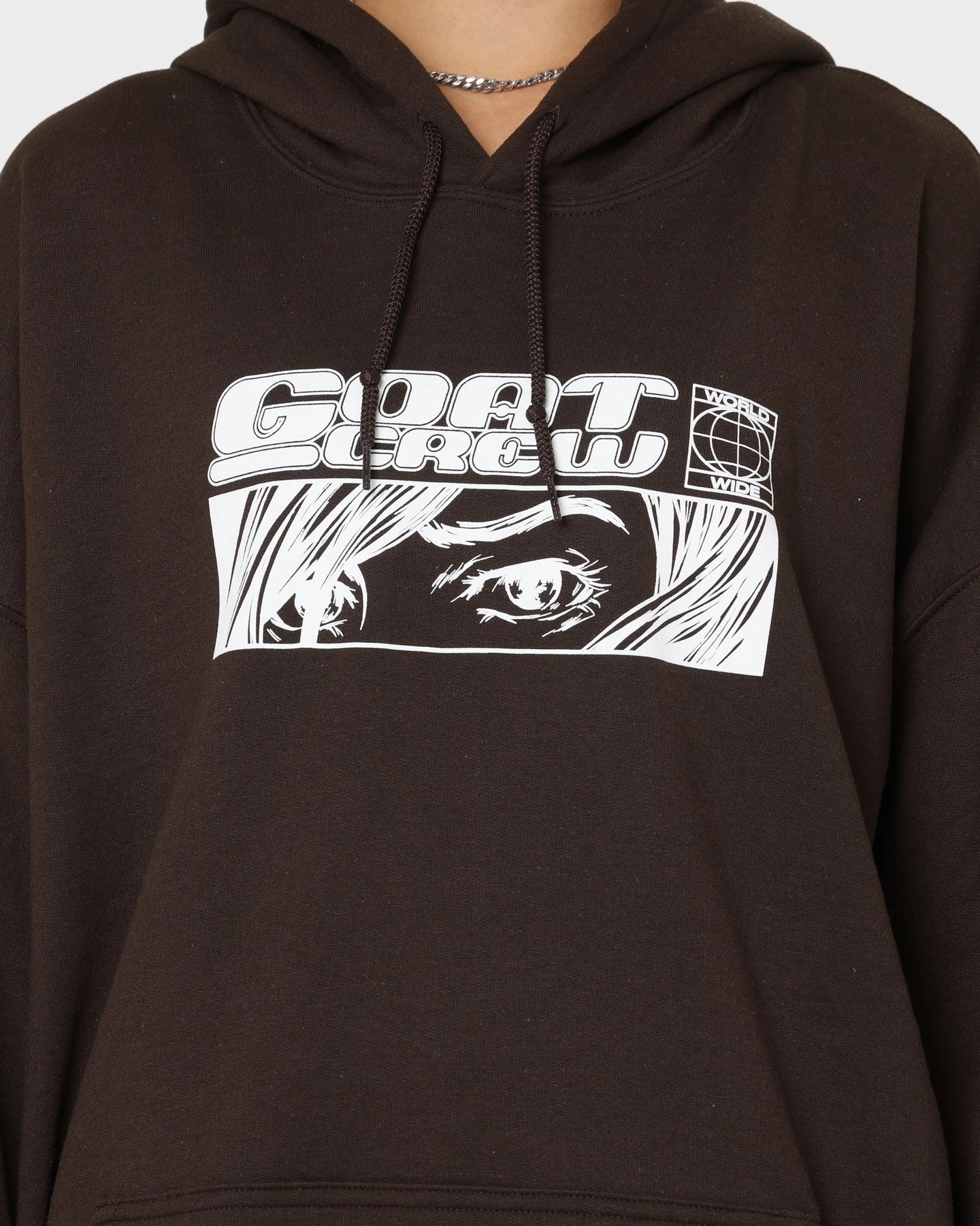 Goat Crew Harajuku Hoodie Brown Reunion