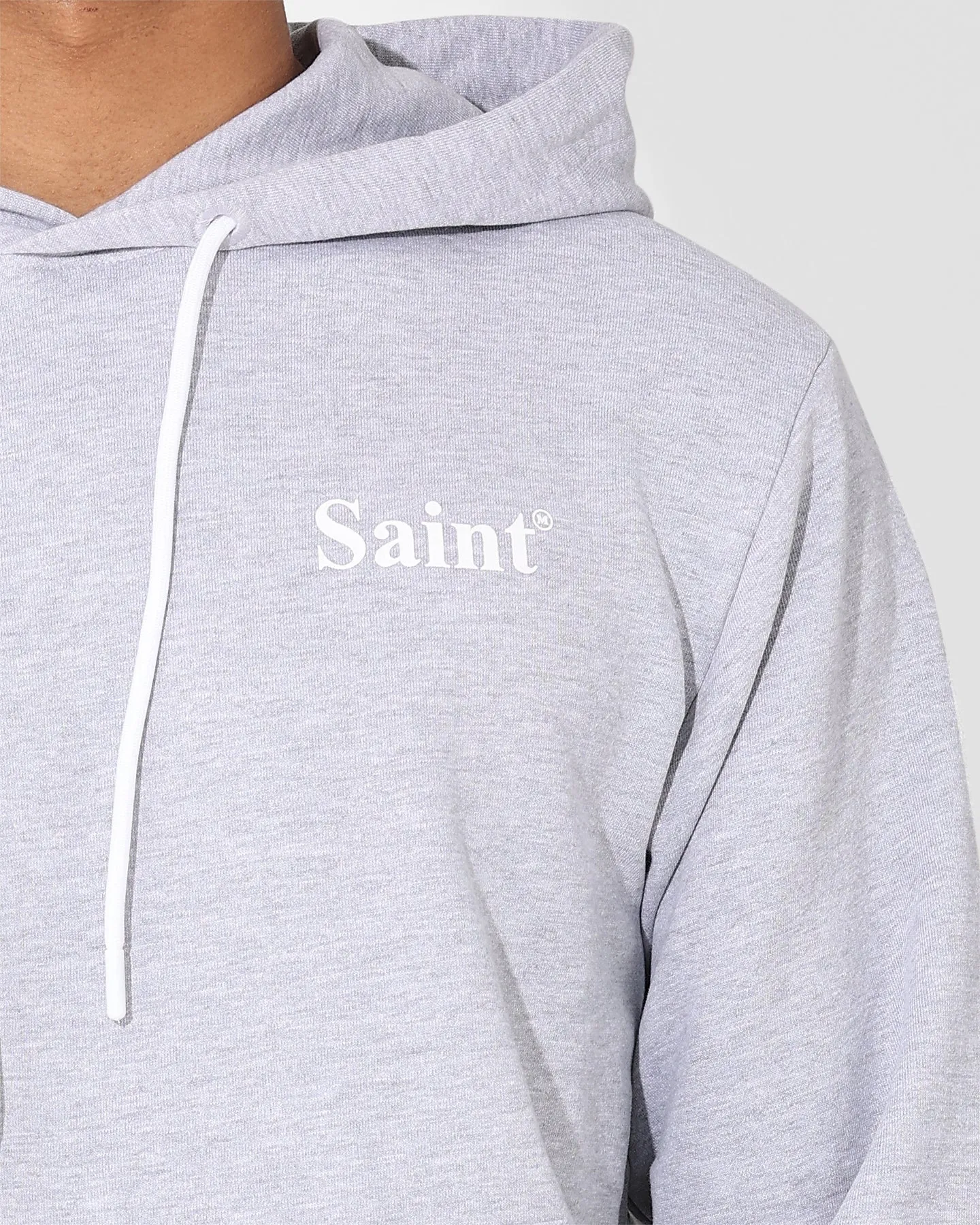 Water Resistant Shell Saint Morta Classique Hoodie Grey Marle