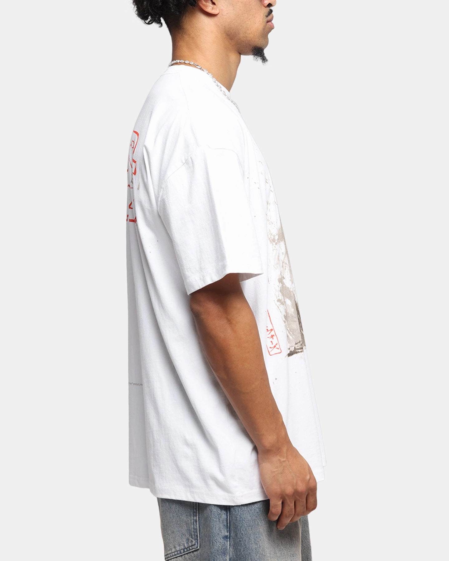 Chilly Day Comfort Effortless Look 73 Studio Star Wars Takumi Last Jedi Vintage T-Shirt White