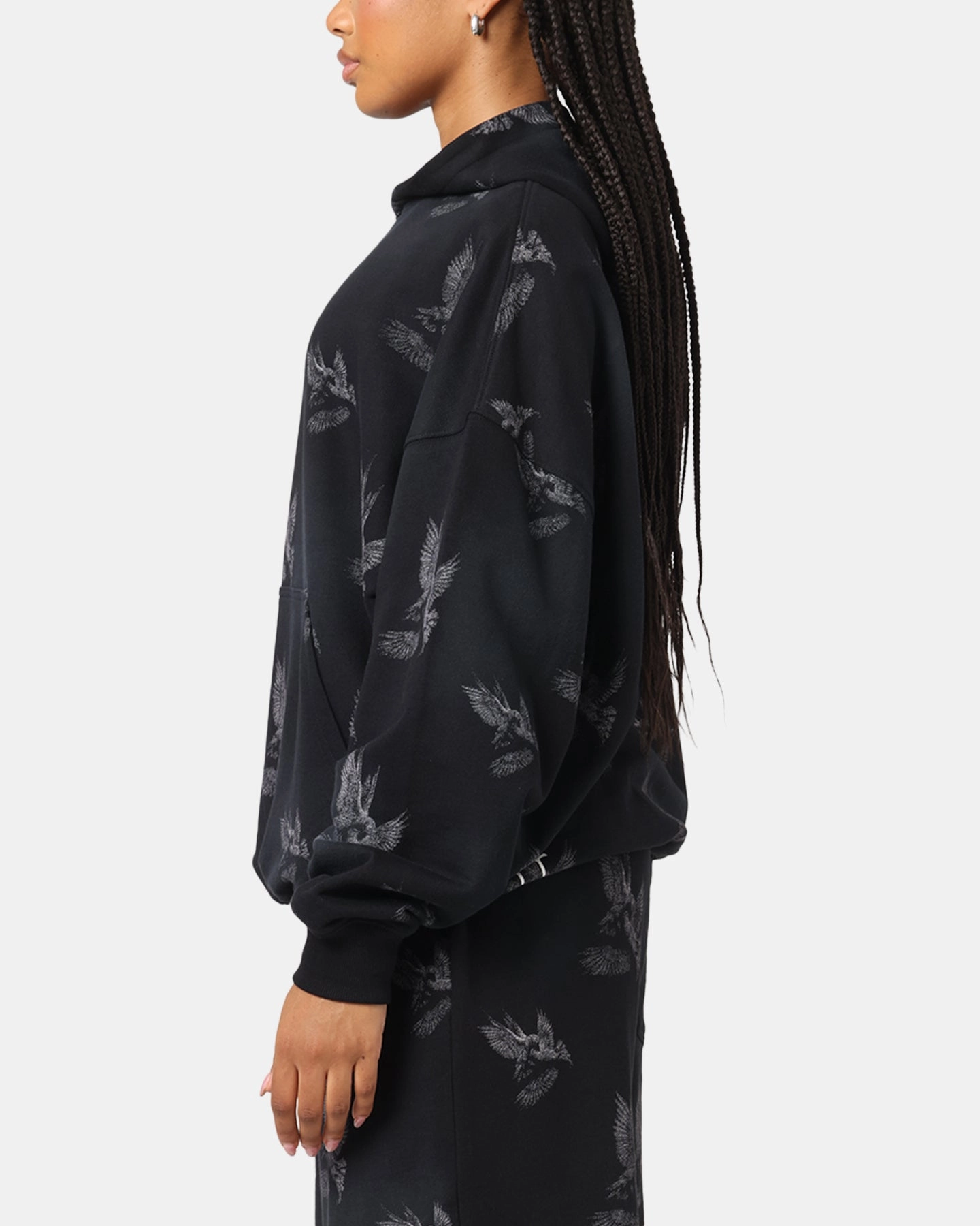 Moisture Wicking Technology Saint Morta Doves Premium Hoodie Black