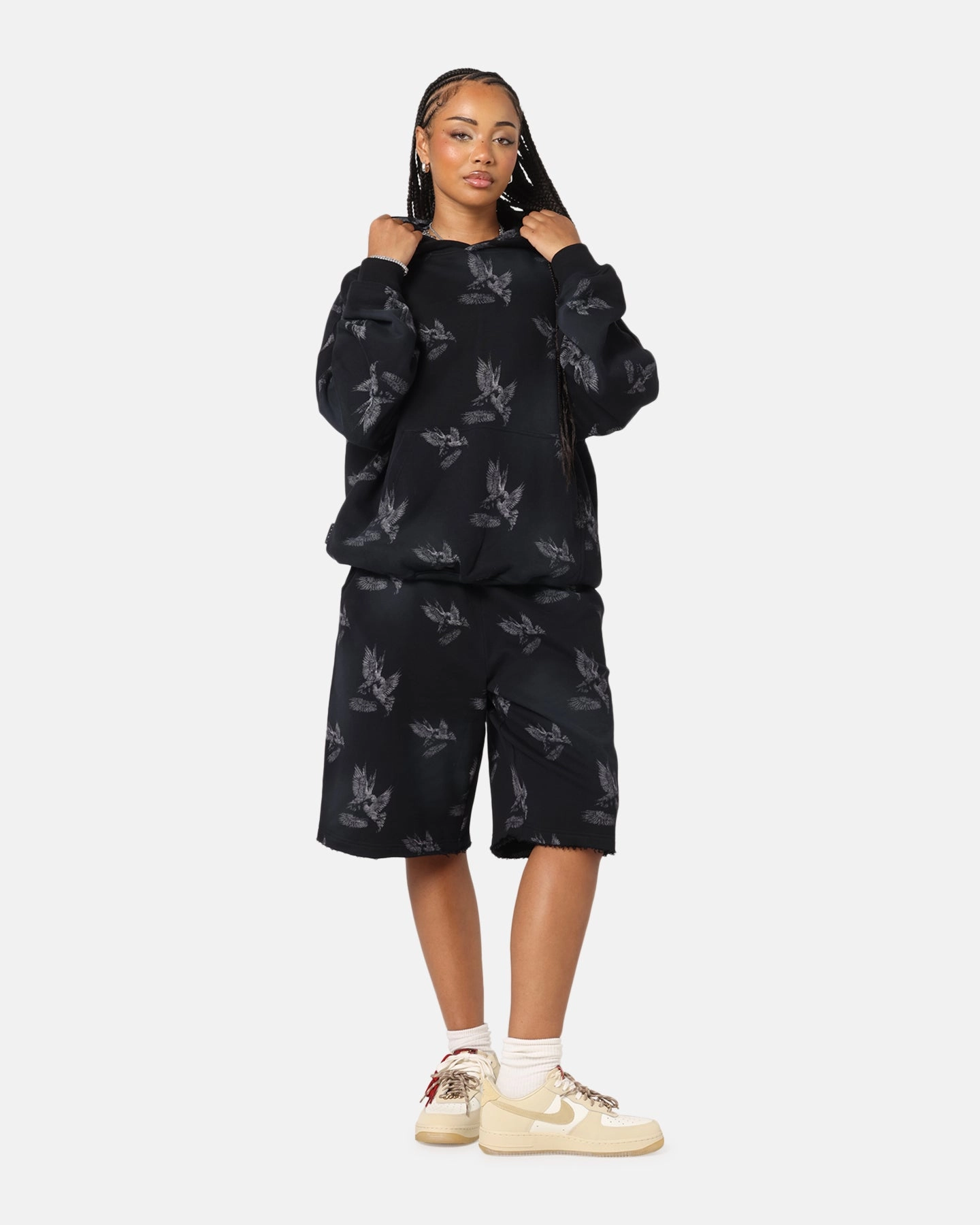 Saint Morta Doves Premium Hoodie Black Top Rated Camel like