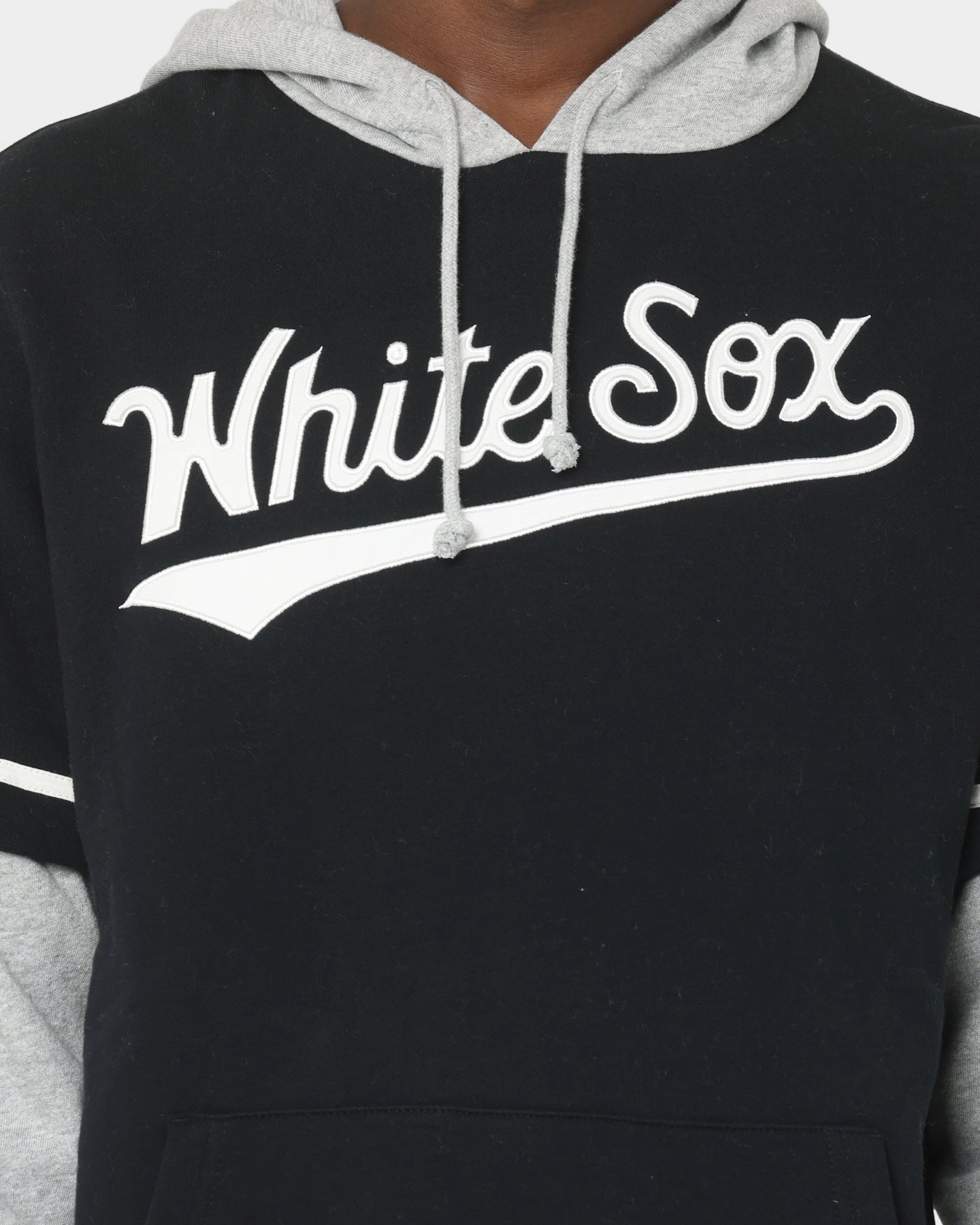 Sport Inspired 47 Brand Chicago White Sox Shortstop Hoodie Jet Black