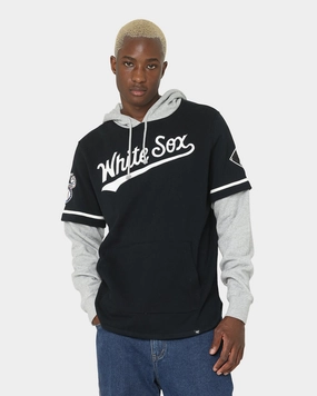 Polyester 47 Brand Chicago White Sox Shortstop Hoodie Jet Black