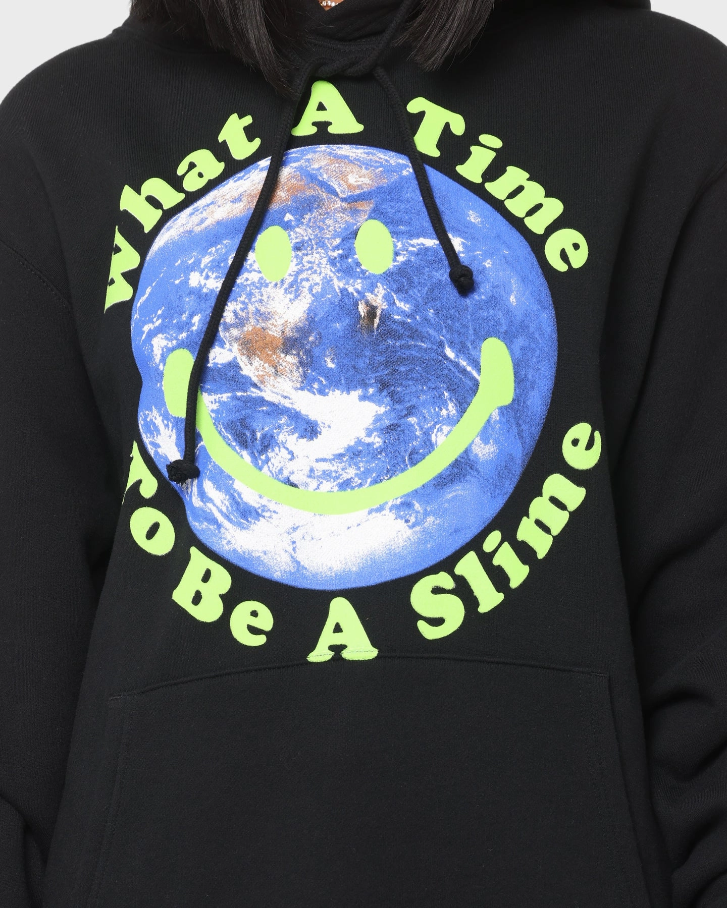comfort enhancer Los Angeles RadYo! What A Time To Be a Slime Hoodie Black