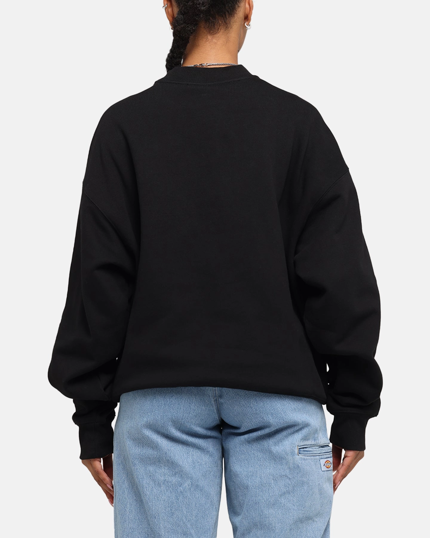 Majestic Athletic New York Yankees Arch Boxy Crewneck Black Functional Layer