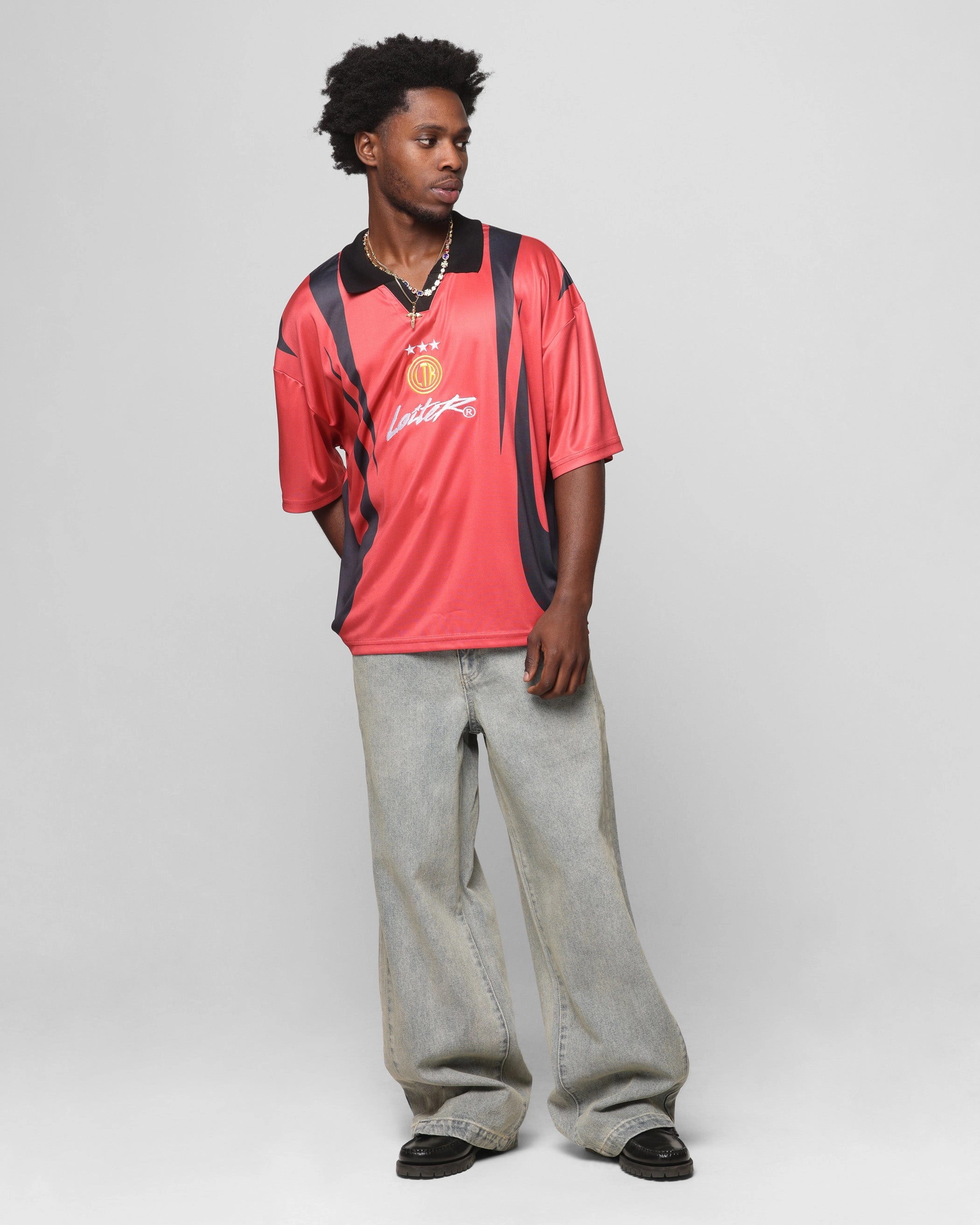 Loiter Star Walker Wide Leg Jean Washed Blue Trend Neutral