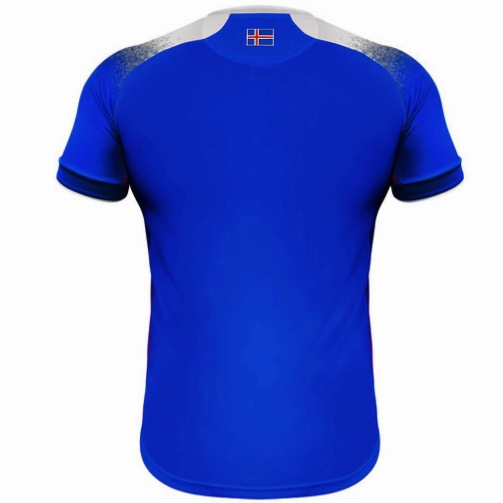 Iceland national Soccer team Home jersey 2018/19 - Errea Lightweight Performance OdorResistantLining