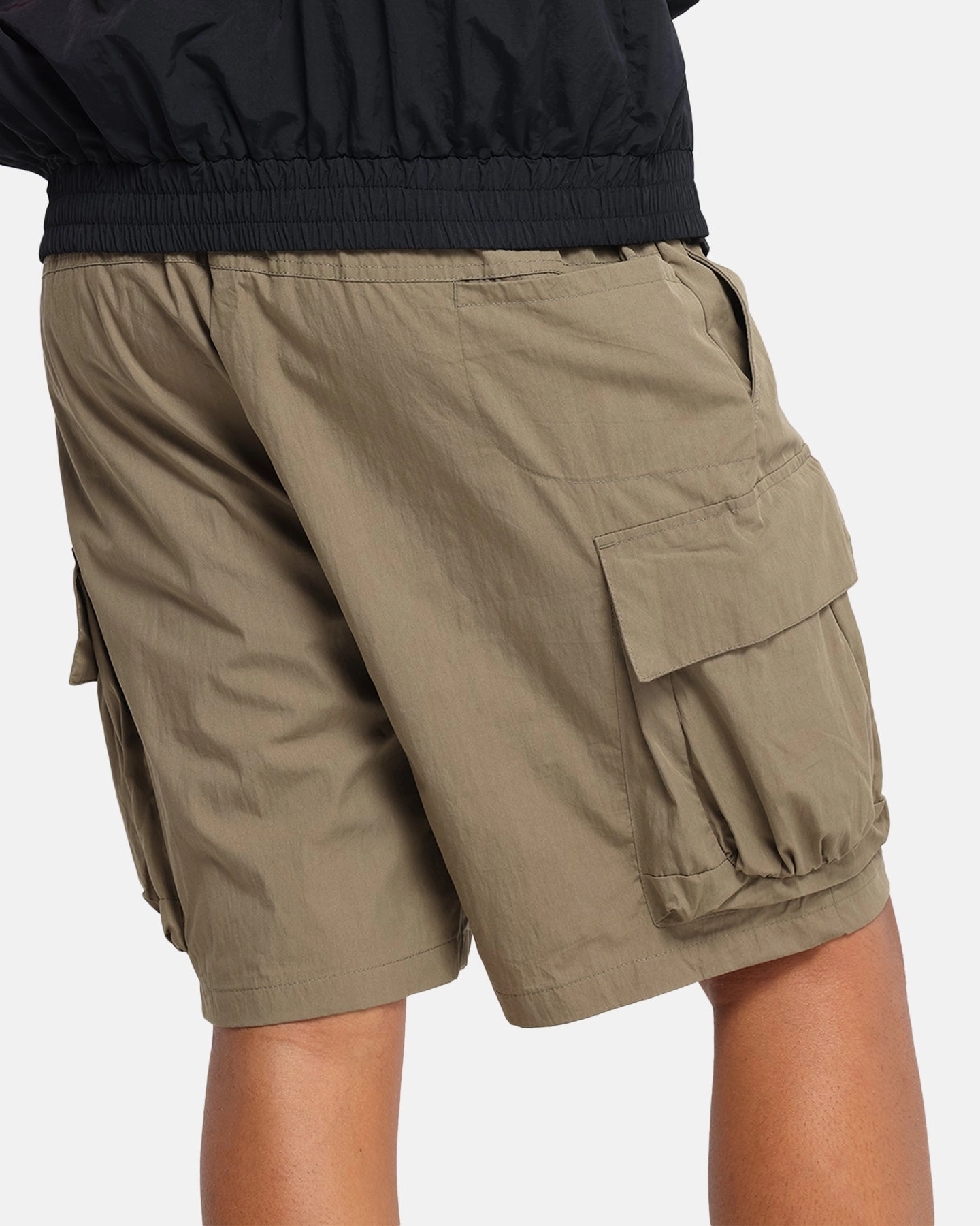 Playful Prints Athletic Silhouette The Anti Order Anti Military Cargo Shorts Dark Taupe
