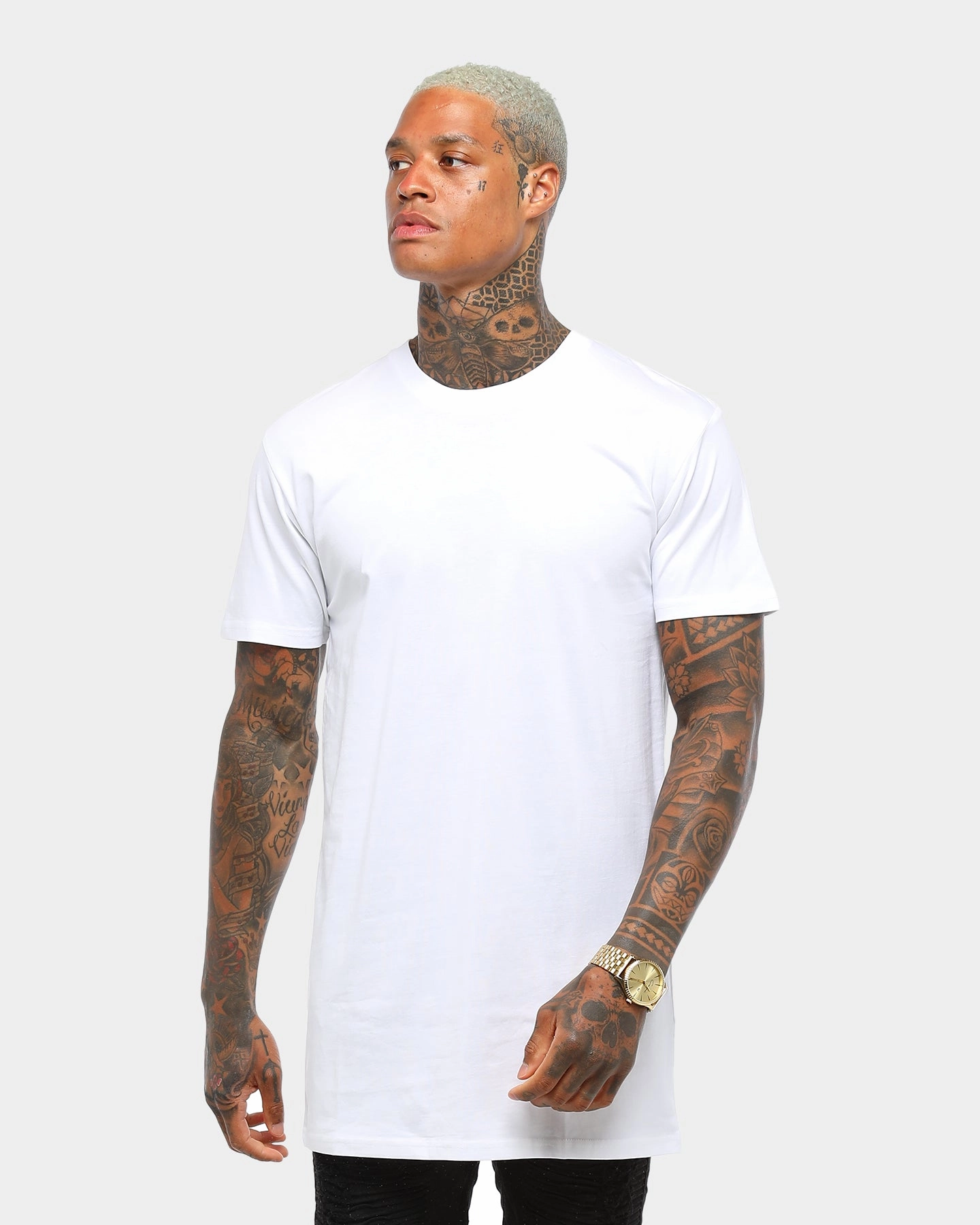 Odor-resistant Hypoallergenic Textile AS Colour Tall T-Shirt White