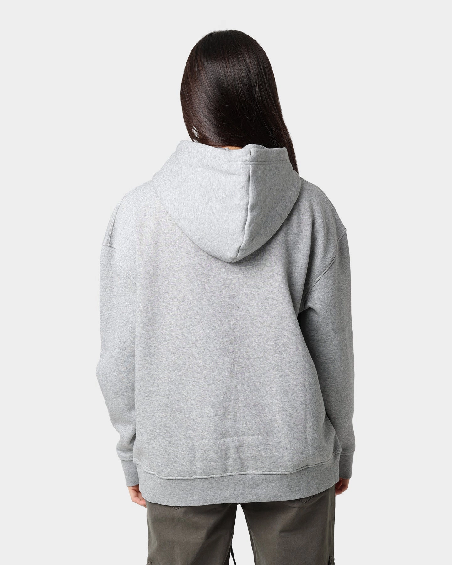 Tommy Jeans Oversized College Argyle Hoodie Grey Heather Popular tall size