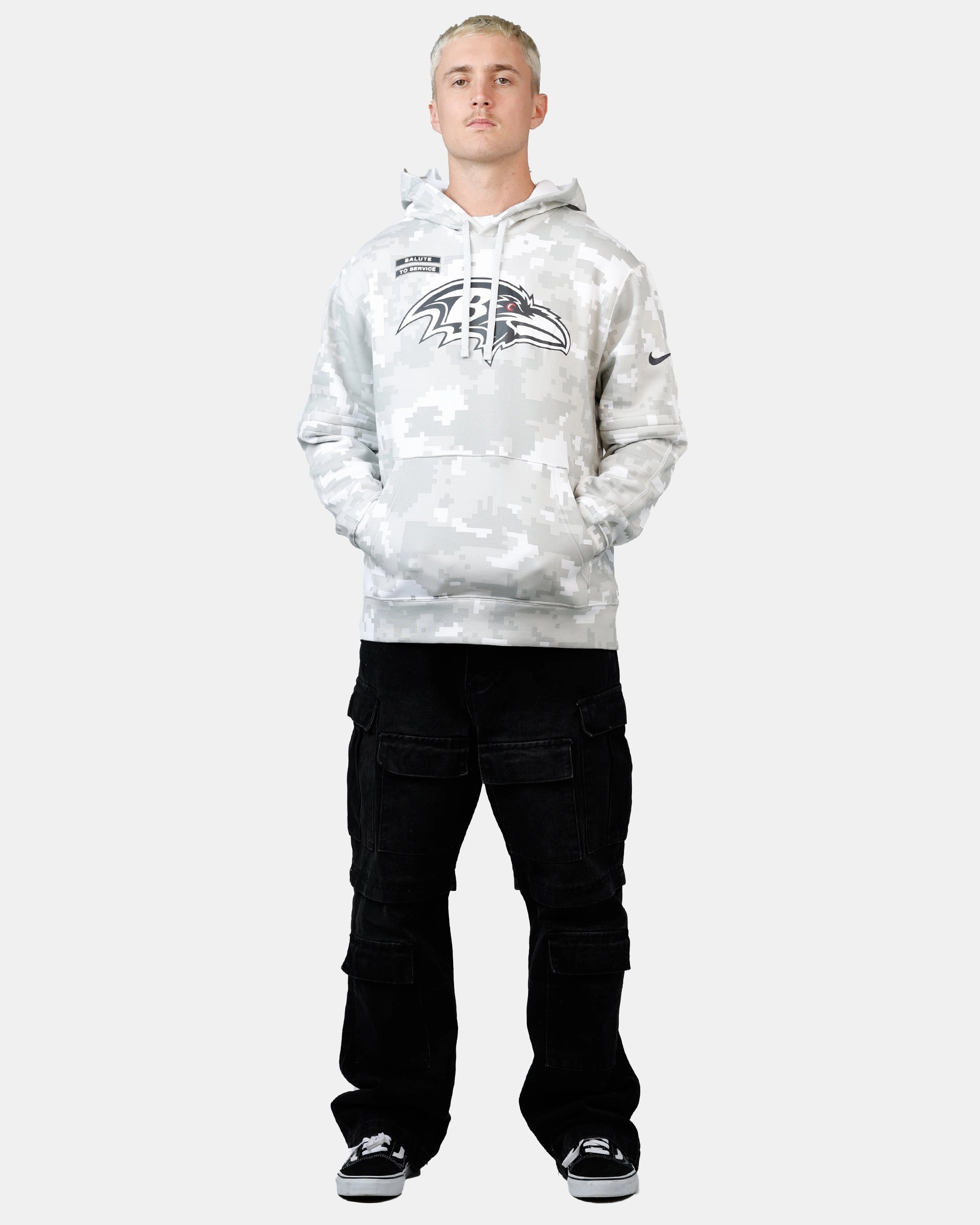 Cap Nike Baltimore Ravens Salute to Service Hoodie Camouflage