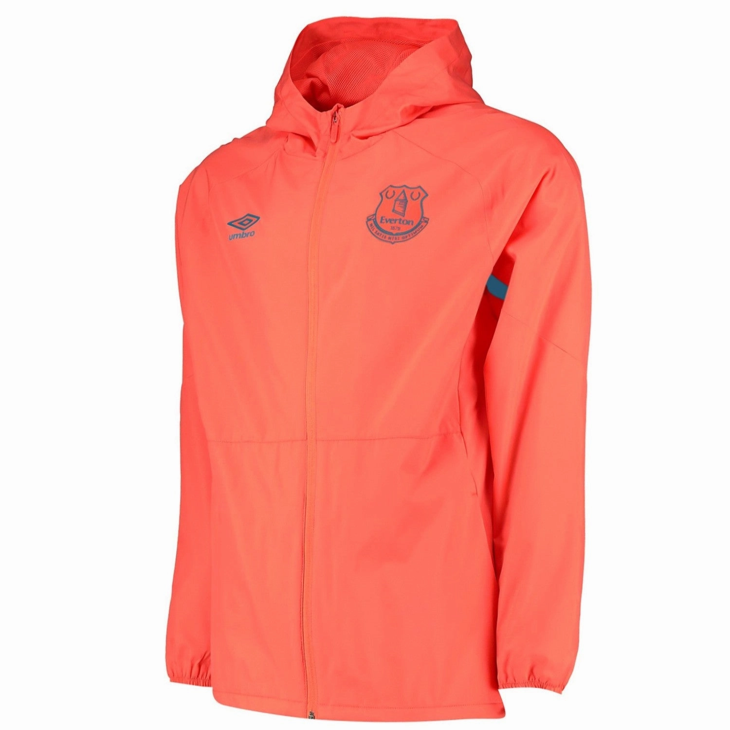 PressureDistributingPads Everton FC Soccer training rain jacket 2020 orange - Umbro