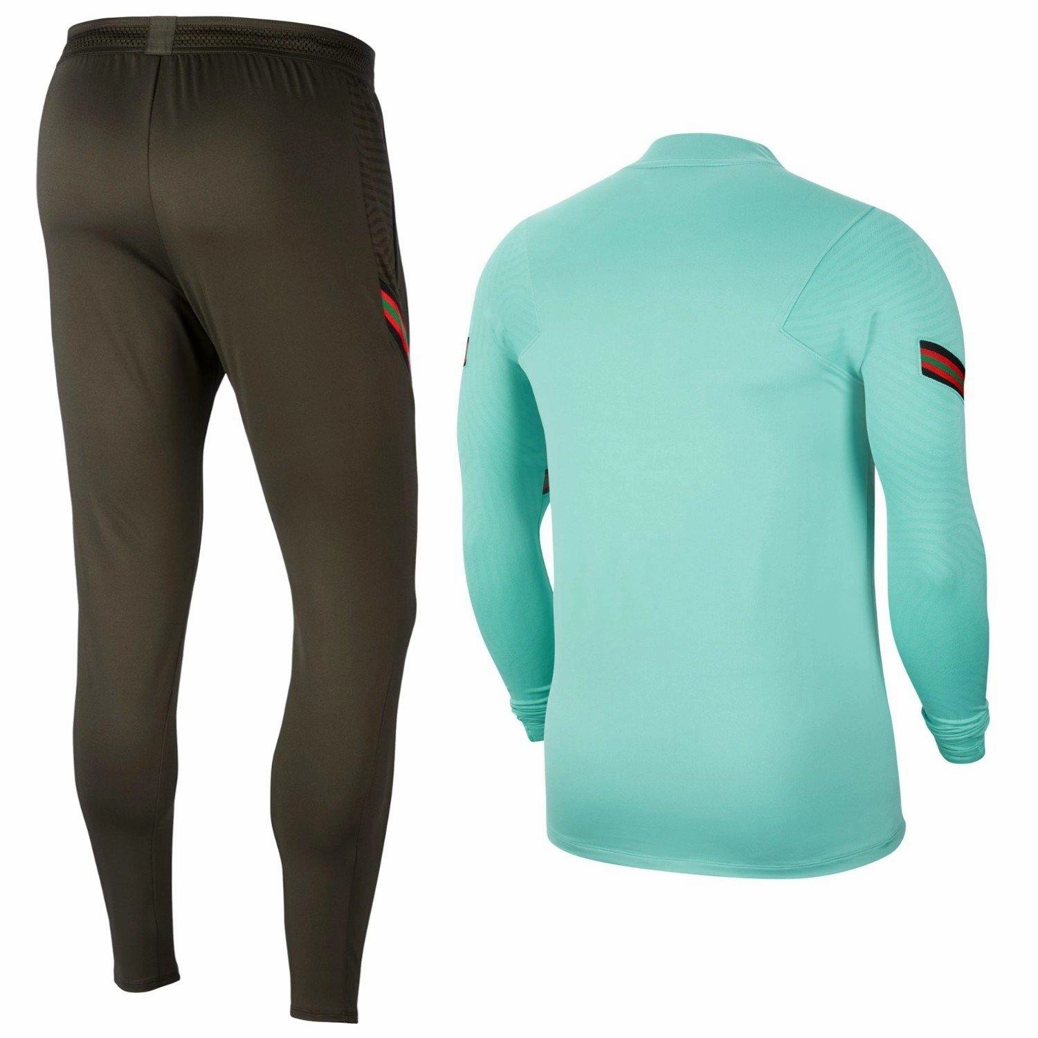 Individual sports gear floral Portugal training technical Soccer tracksuit 2020/21 - Nike