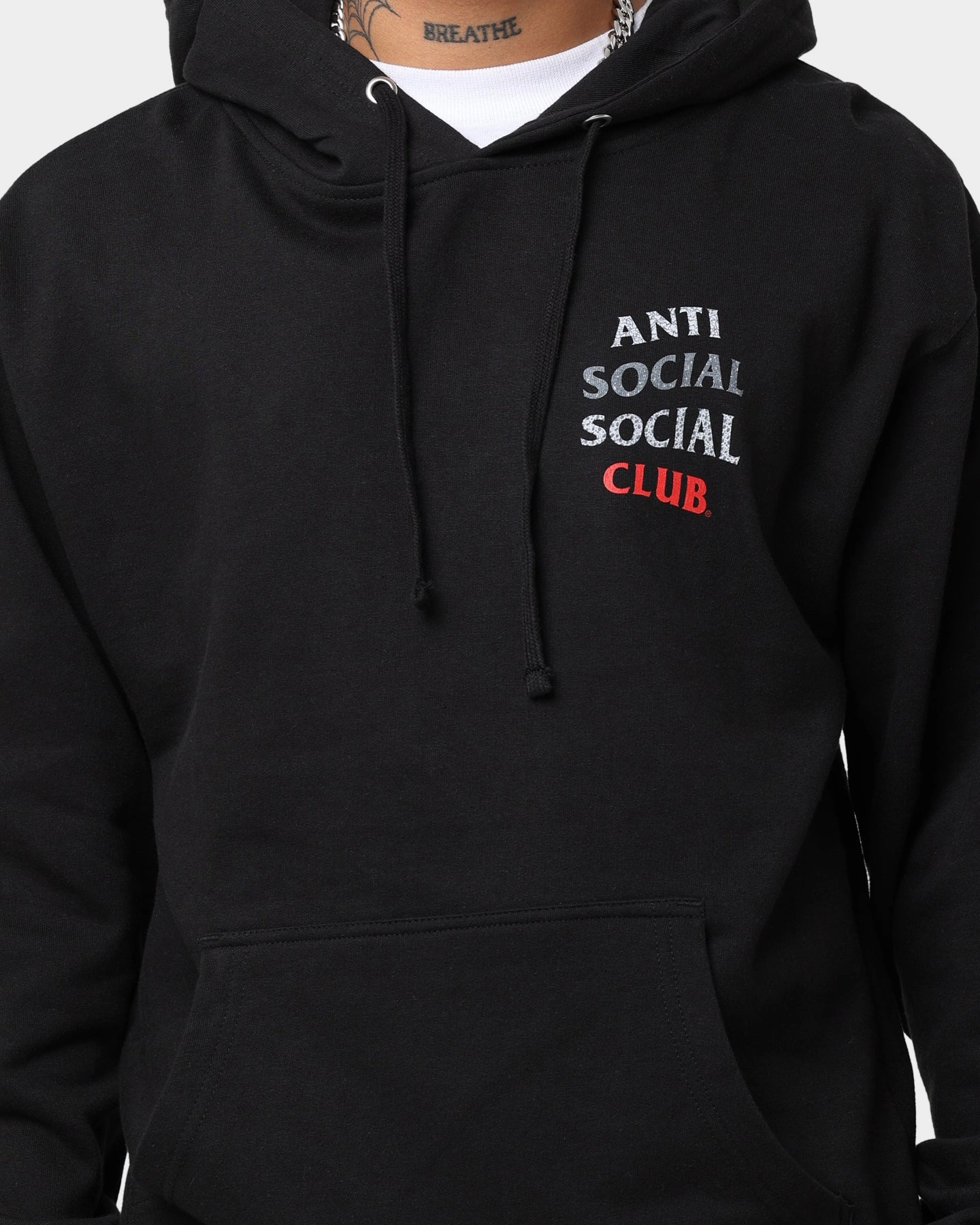 Anti Social Social Club 99 Retro IV Hoodie Black Cozy Design