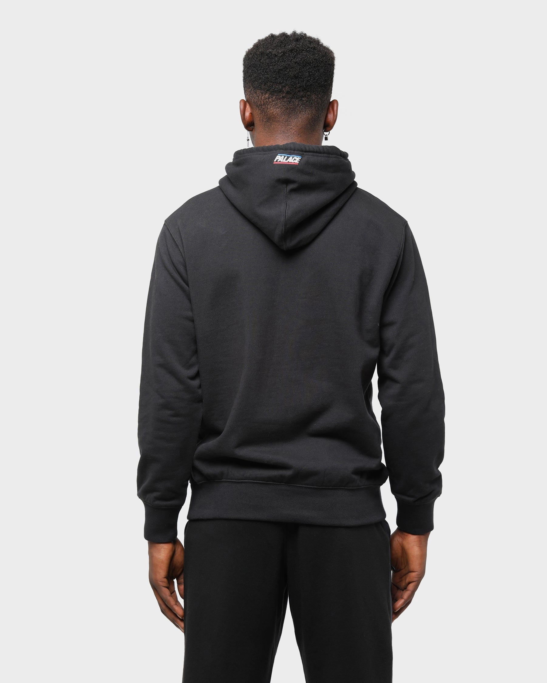 Light Function UV Protective Layer Palace Men's Basically A Hoodie Black