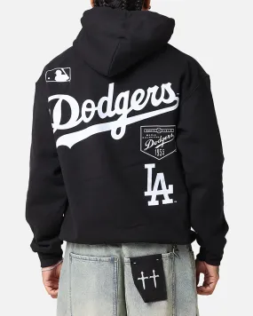 Majestic Athletic Los Angeles Dodgers Arch Stack Hoodie Black painters Style Statement