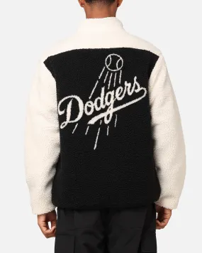 Majestic Athletic Los Angeles Dodgers Sherpa Jacket Vintage White suitable for anniversaries