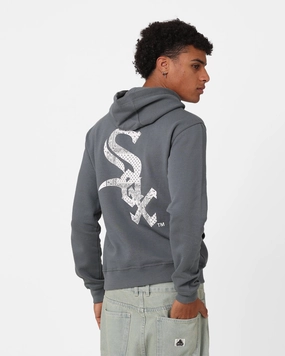 Majestic Athletic Chicago White Sox Bandana Paisley Duke Hoodie Pewter Diploma