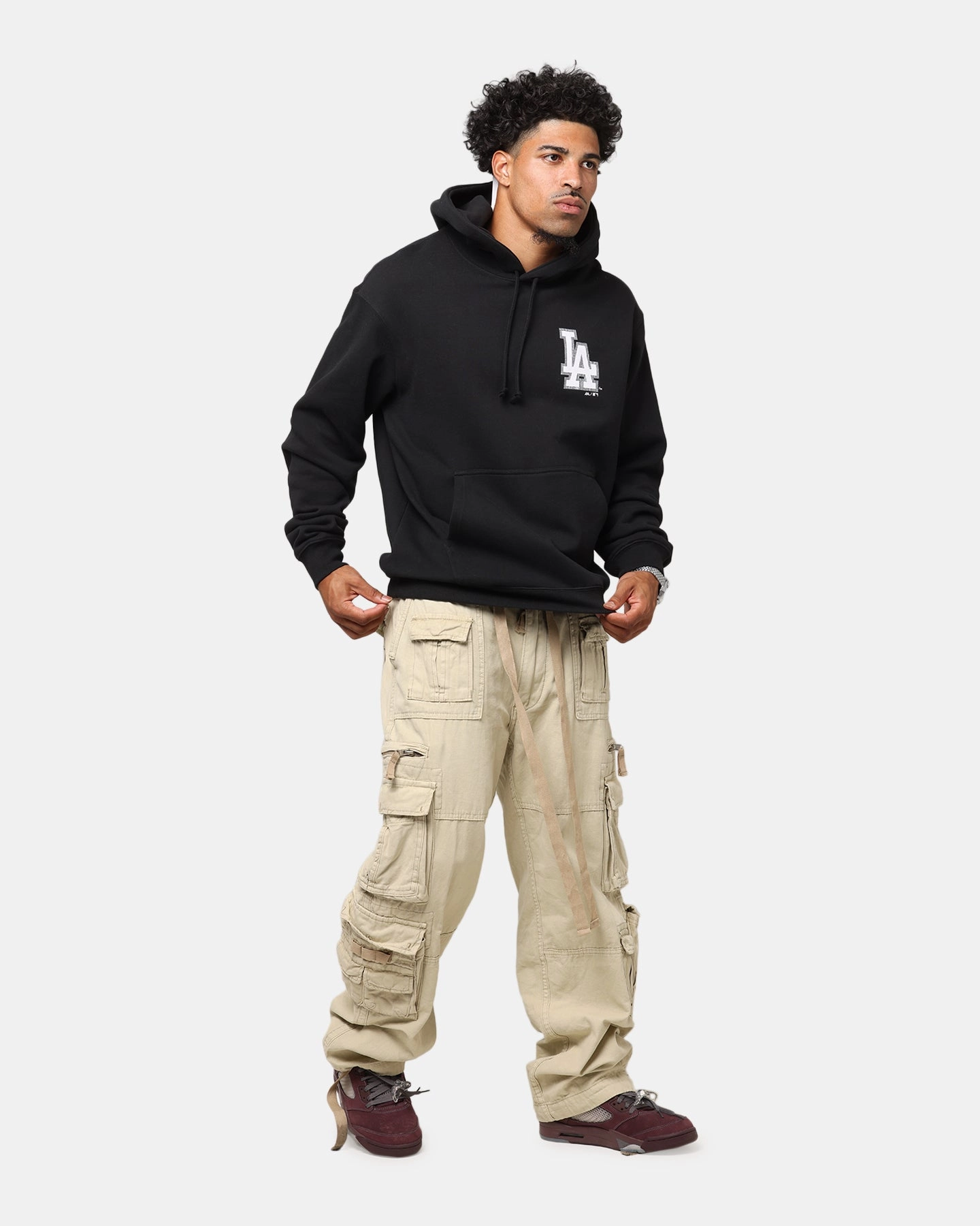 Reliable Favorite Halloween look Majestic Athletic Los Angeles Dodgers Acland Hoodie Black