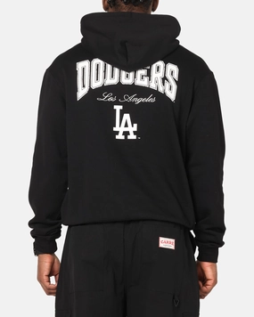 Majestic Athletic Los Angeles Dodgers Champs Serial Mono Hoodie Black Practical Choice