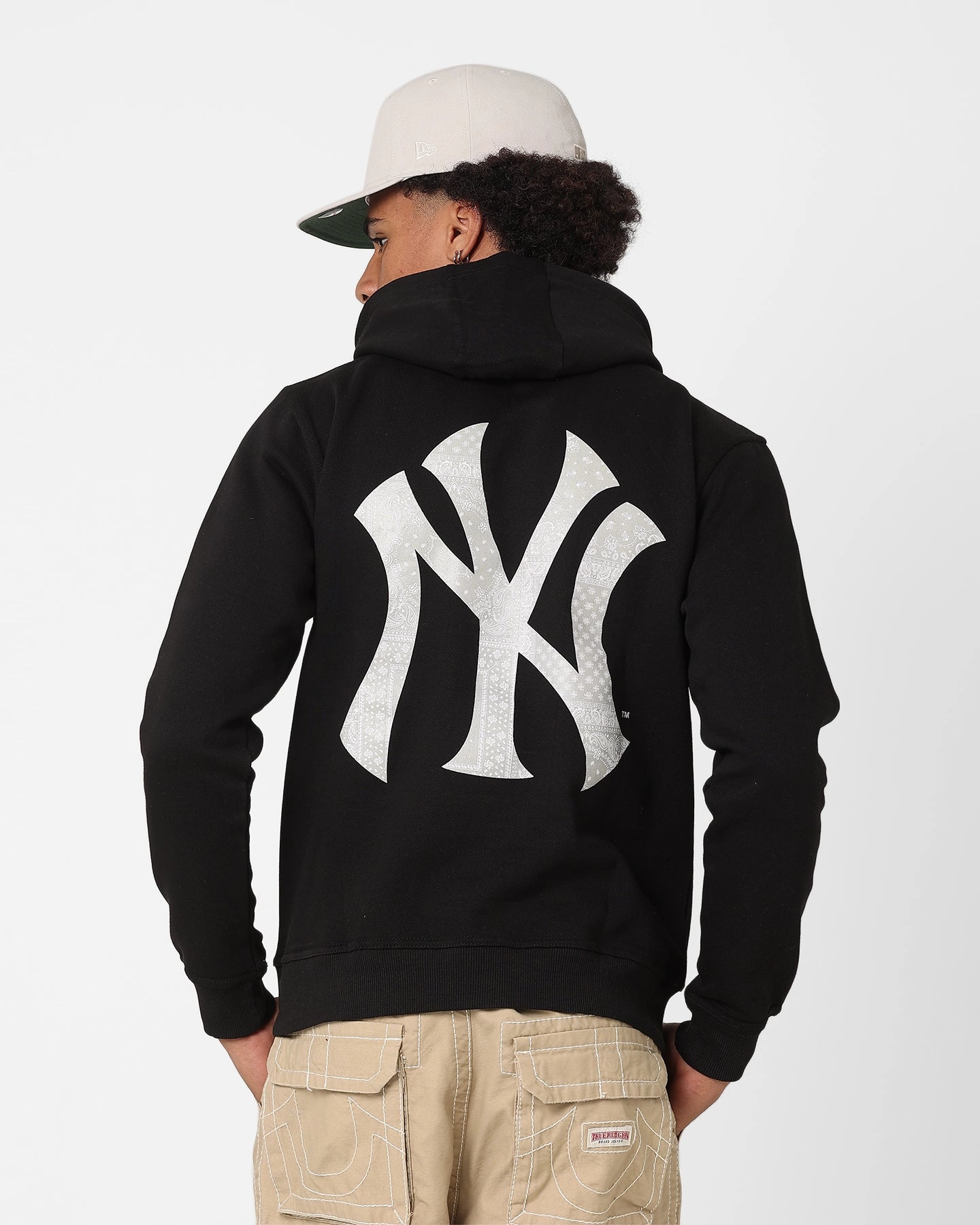 Majestic Athletic New York Yankees Bandana Paisley Duke Hoodie Black challenge