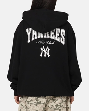 Majestic Athletic New York Yankees Champs Serial Mono Hoodie Black Multi Panel Construction