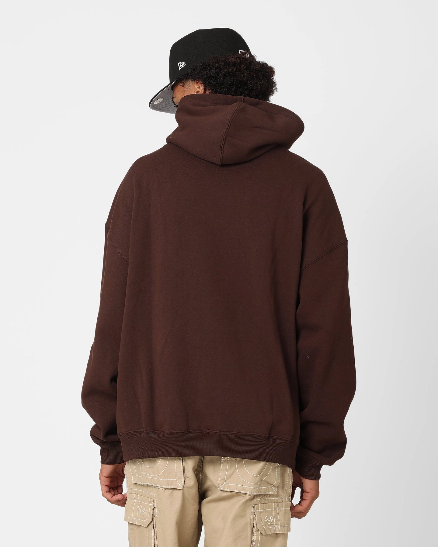 Majestic Athletic New York Yankees Core Hoodie Dark Oak Wind Resistant