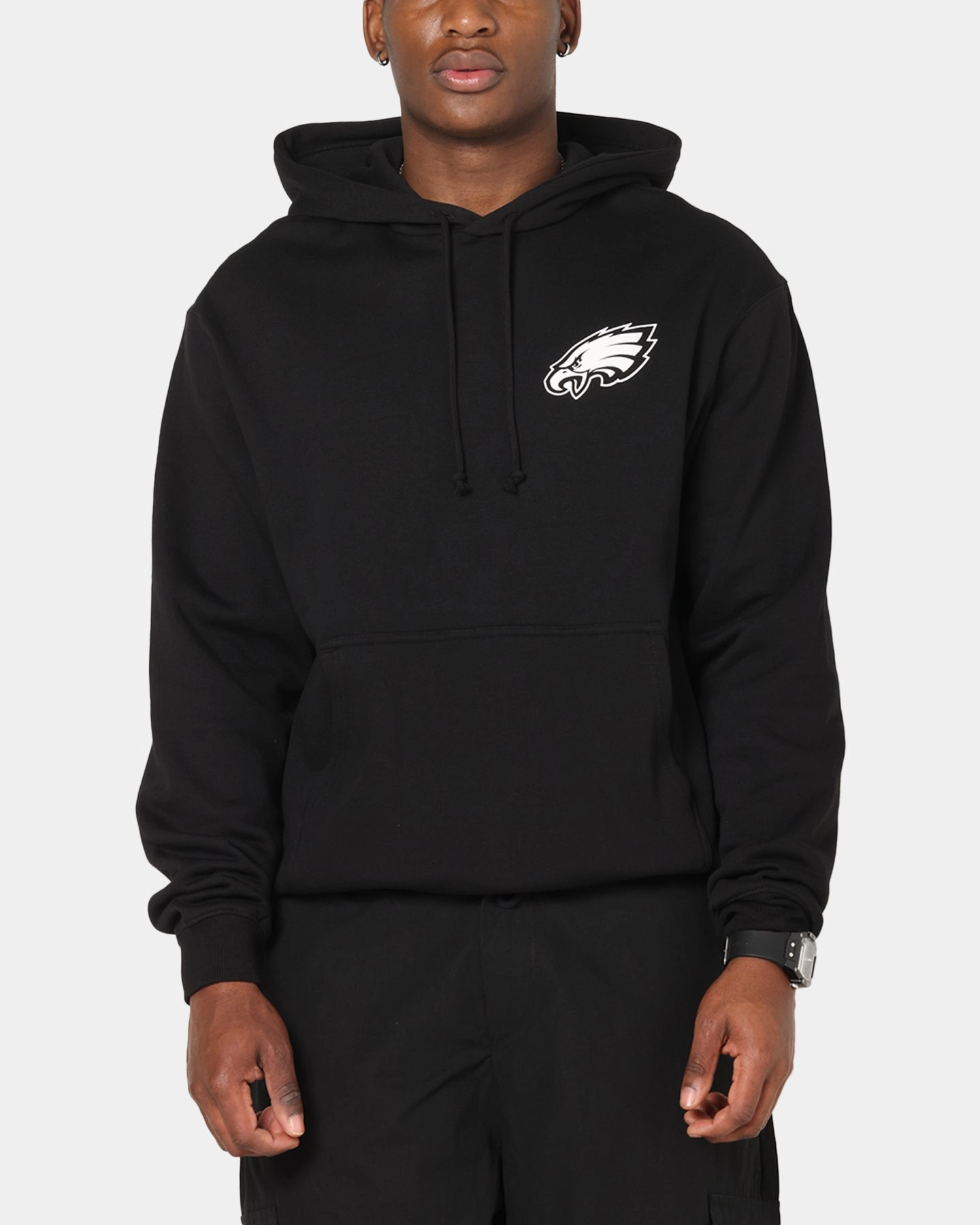 All Weather Outfit Potoroo like Majestic Athletic Philadelphia Eagles Champs Serial Mono Hoodie Black