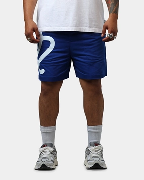 petite size Business casual Malbon Menton Nylon Shorts Blue