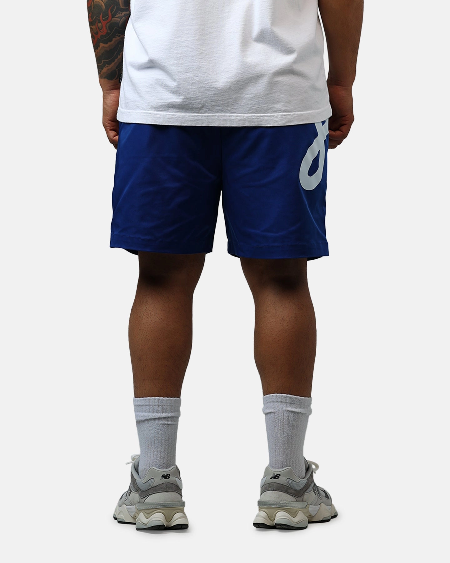 Malbon Menton Nylon Shorts Blue Simple Vibe