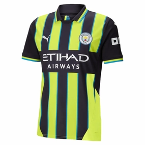 custom-made Shrink Resistant Fabric Manchester City Away soccer jersey 2024/25 - Puma