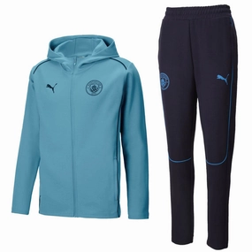 LowProfile Silhouette Manchester City Casual hooded presentation tracksuit 2024/25 - Puma