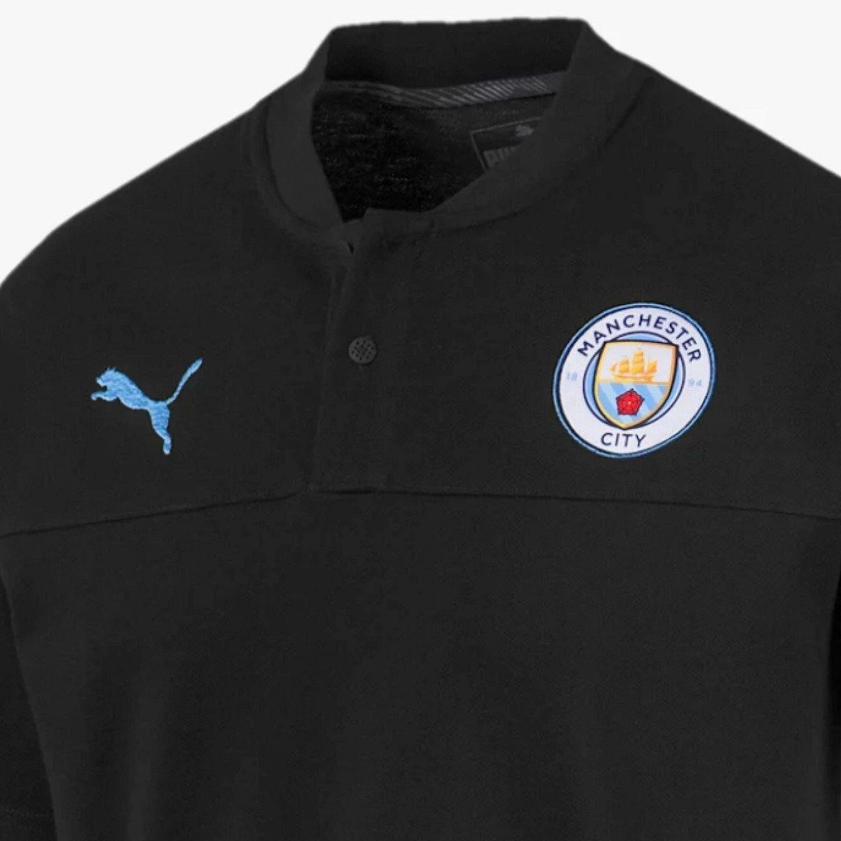 Manchester City casual presentation polo shirt 2019/20 - Puma Microperforated Upper Material casual dresser