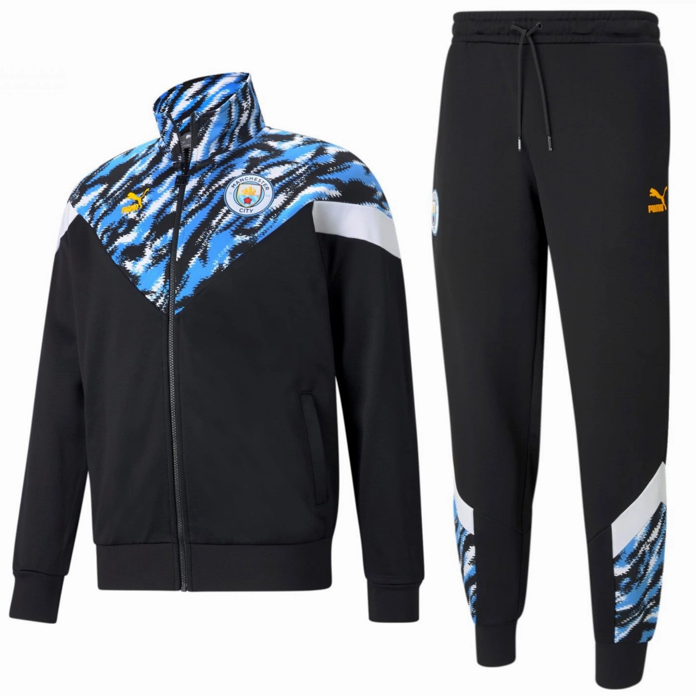 Cardio Manchester City Iconic Fans presentation Soccer tracksuit 2021 - Puma