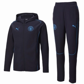 Thermal Regulation Technology Manchester City navy Casual hooded presentation tracksuit 2024/25 - Puma