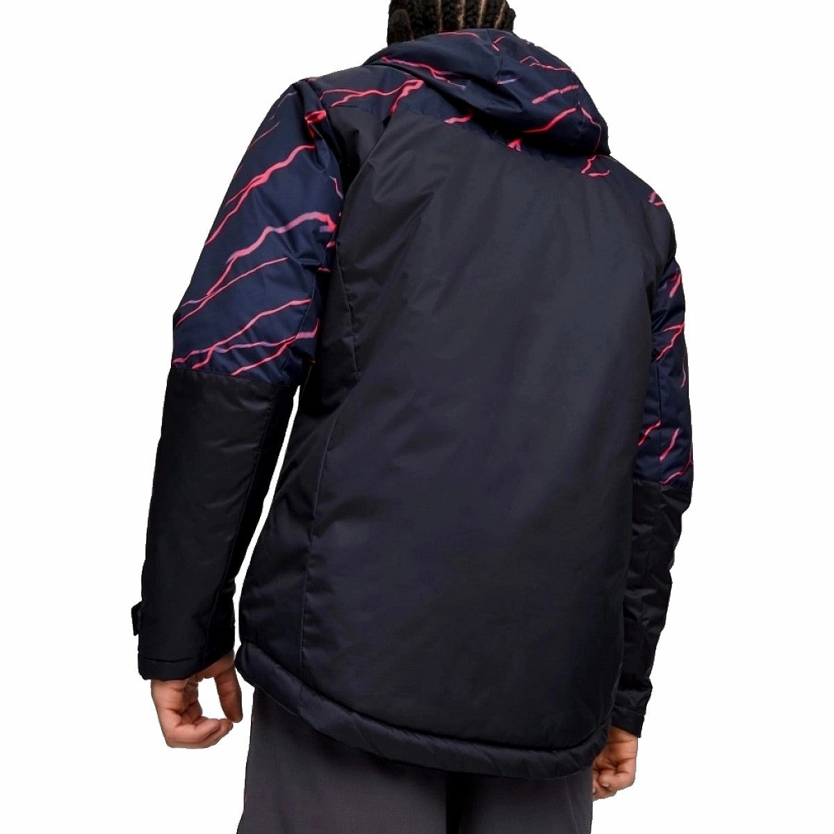 Faux Fur Training Ready Manchester City soccer bench padded jacket 2023/24 - Puma