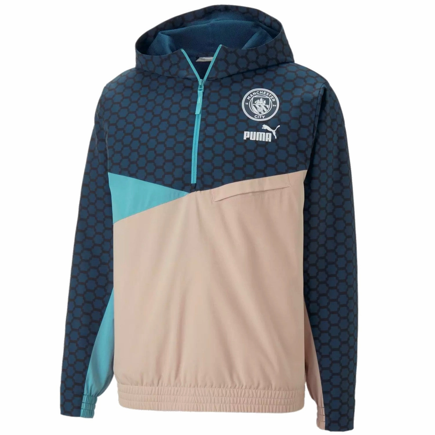 Manchester City streetwear woven presentation tracksuit 2023 - Puma hair salon LowProfile Silhouette