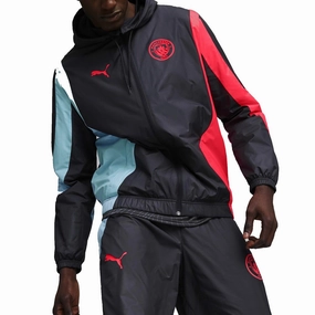 Abrasion Free Lining Patch Manchester City UCL pre-match presentation tracksuit 2023/24 - Puma