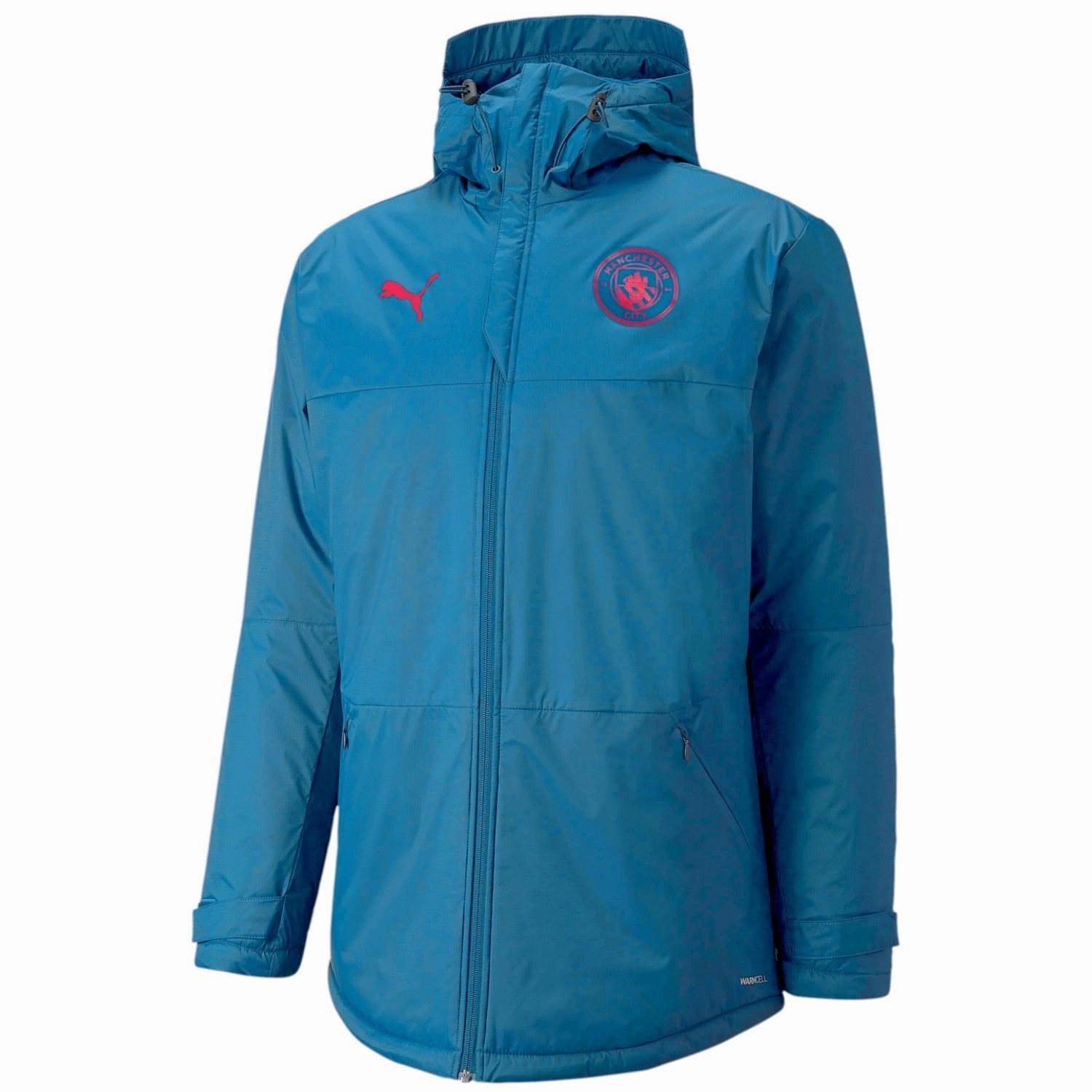 Informal Sport-Friendly Design Manchester City UCL soccer bench padded jacket 2021/22 - Puma