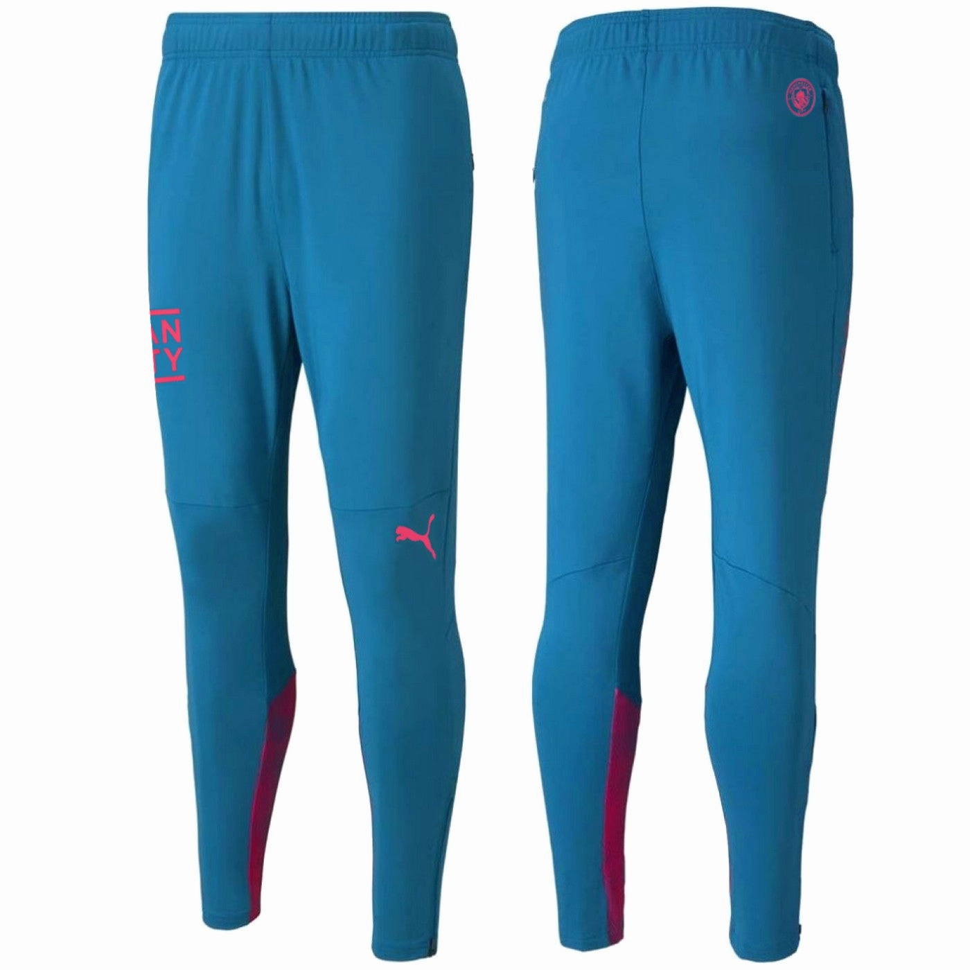 AbrasionFreeZoneDesign Handbag Manchester City white/blue training technical tracksuit 2022 - Puma