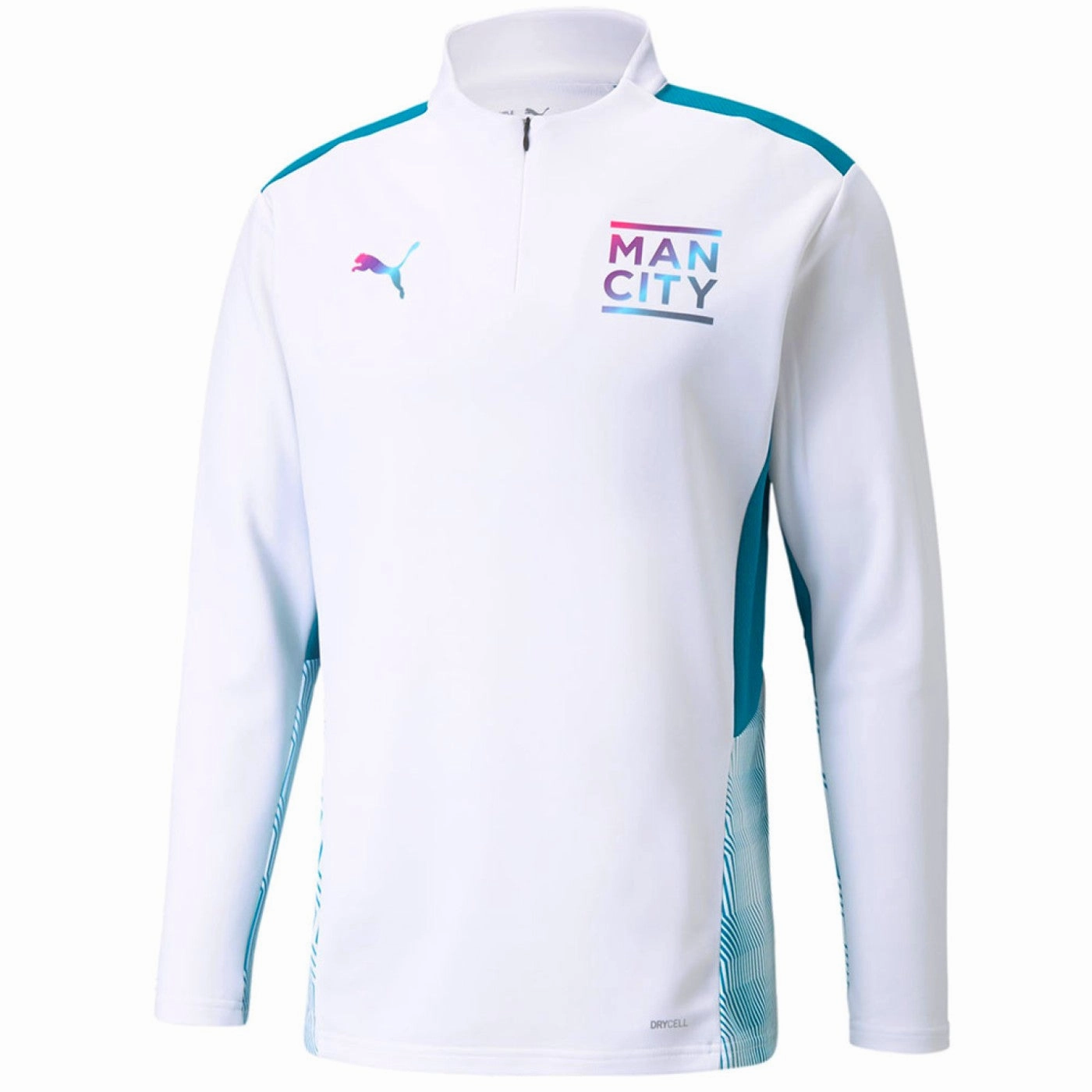 Manchester City white/blue training technical tracksuit 2022 - Puma Sport-Ready Apparel Quick Dry Gear