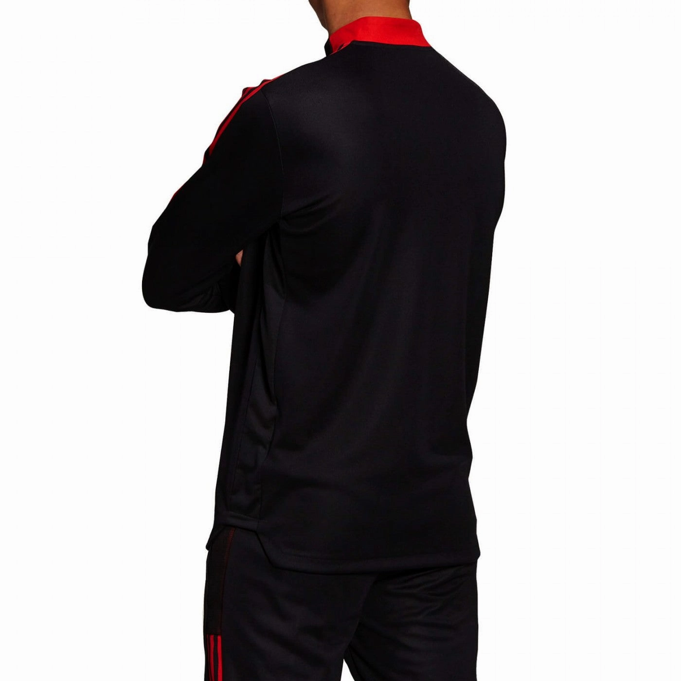 Manchester United black training technical tracksuit 2021/22 - Adidas Fitness Essentials High Elasticity Waistband