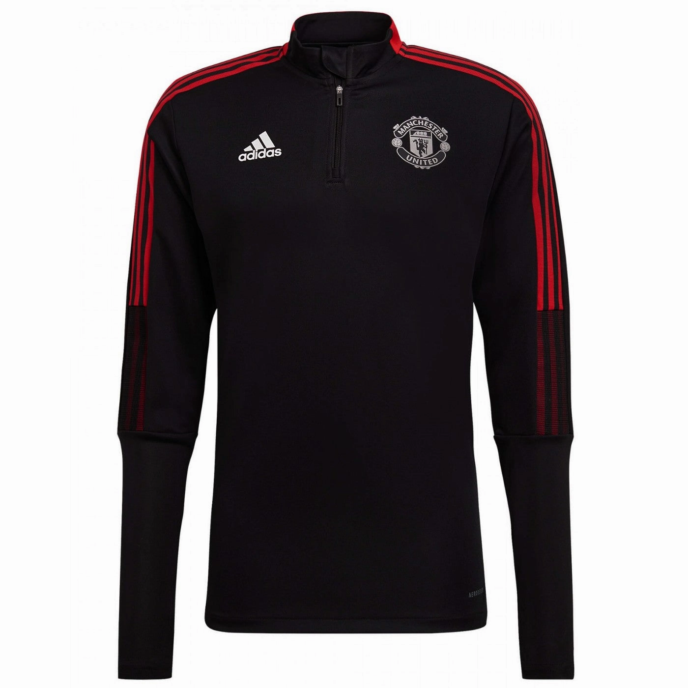 Manchester United black training technical tracksuit 2021/22 - Adidas Durable Design ReinforcedHemTech