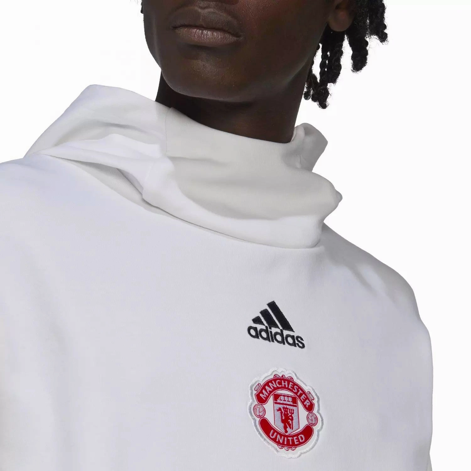 Cycling wear Manchester United casual Travel hooded presentation tracksuit 2022/23 - Adidas